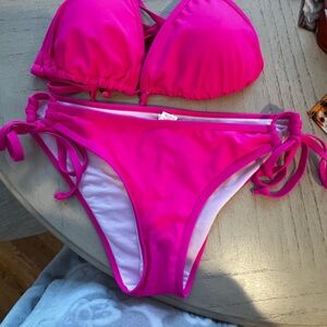 Vibrant Pink Bikini Set